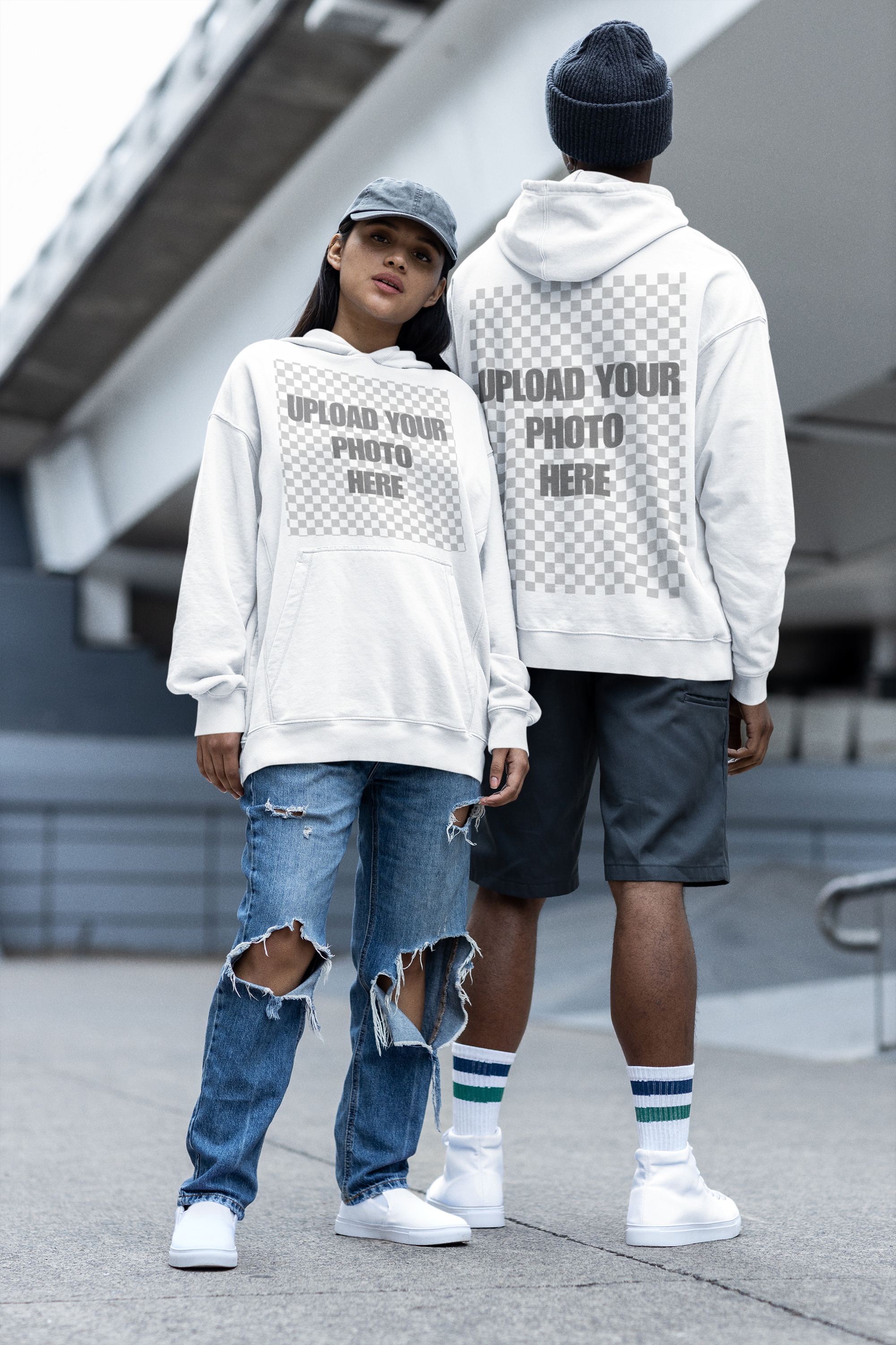 Personalized Print Heavy Blend™ Hooded Sweatshirt