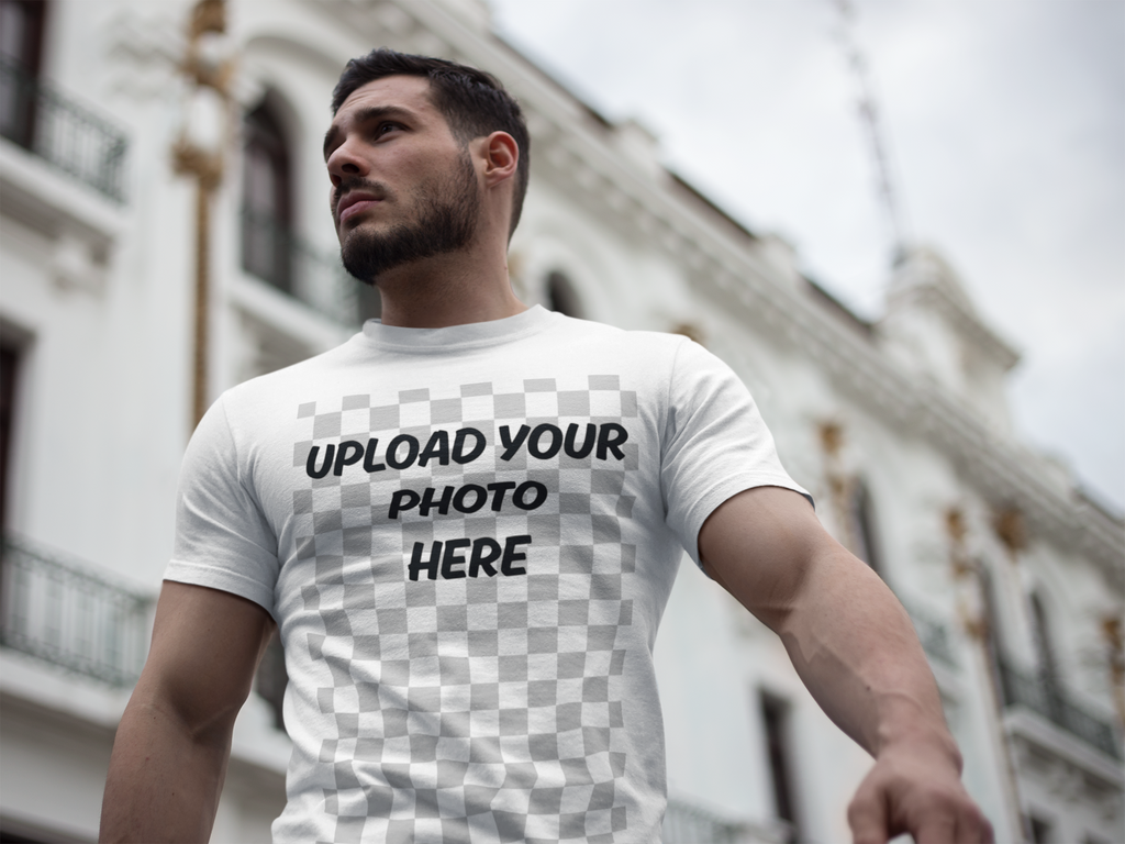 Custom Photo T-Shirt — Personalized Front & Back Print Tee