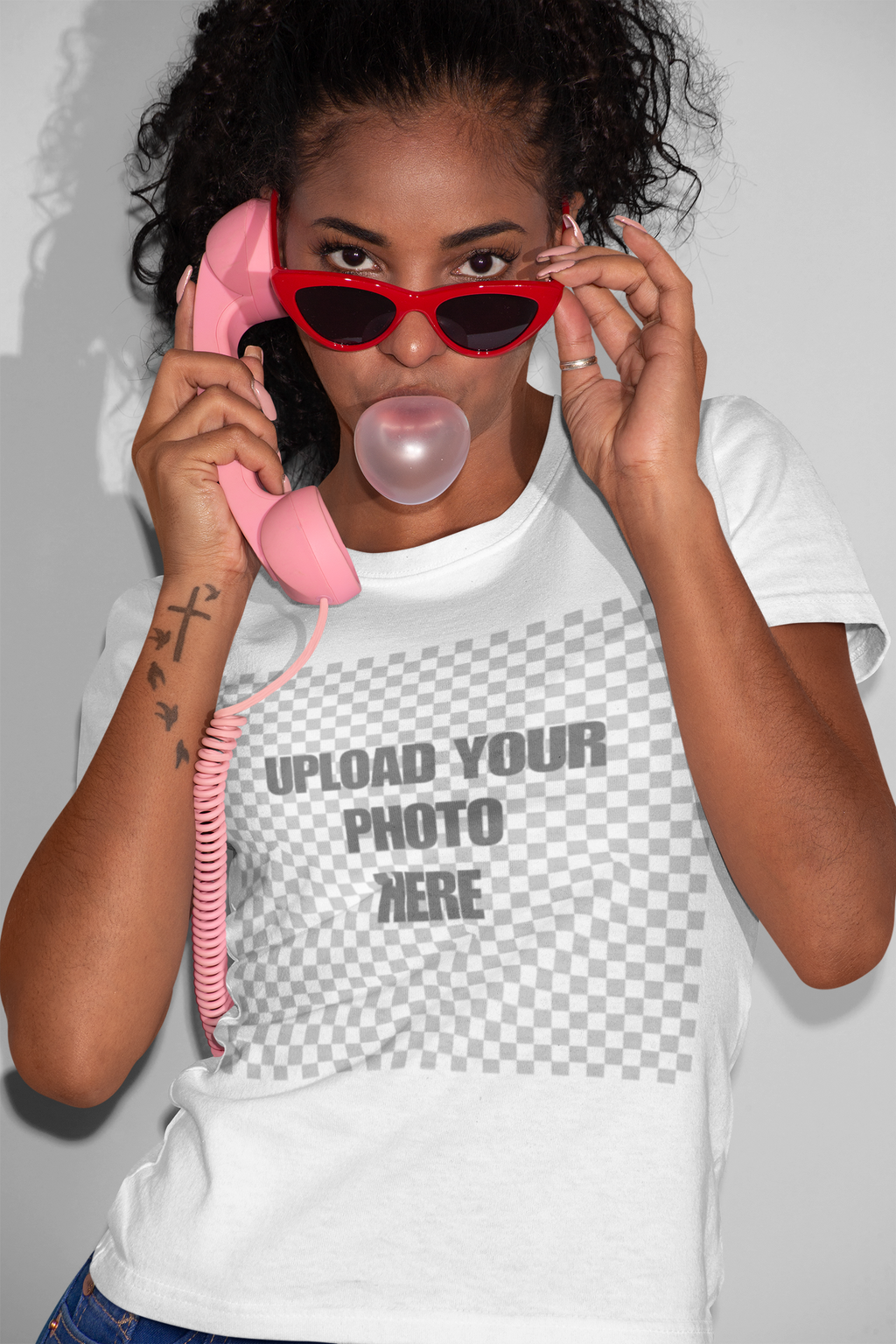 Custom Photo T-Shirt — Personalized Front & Back Print Tee