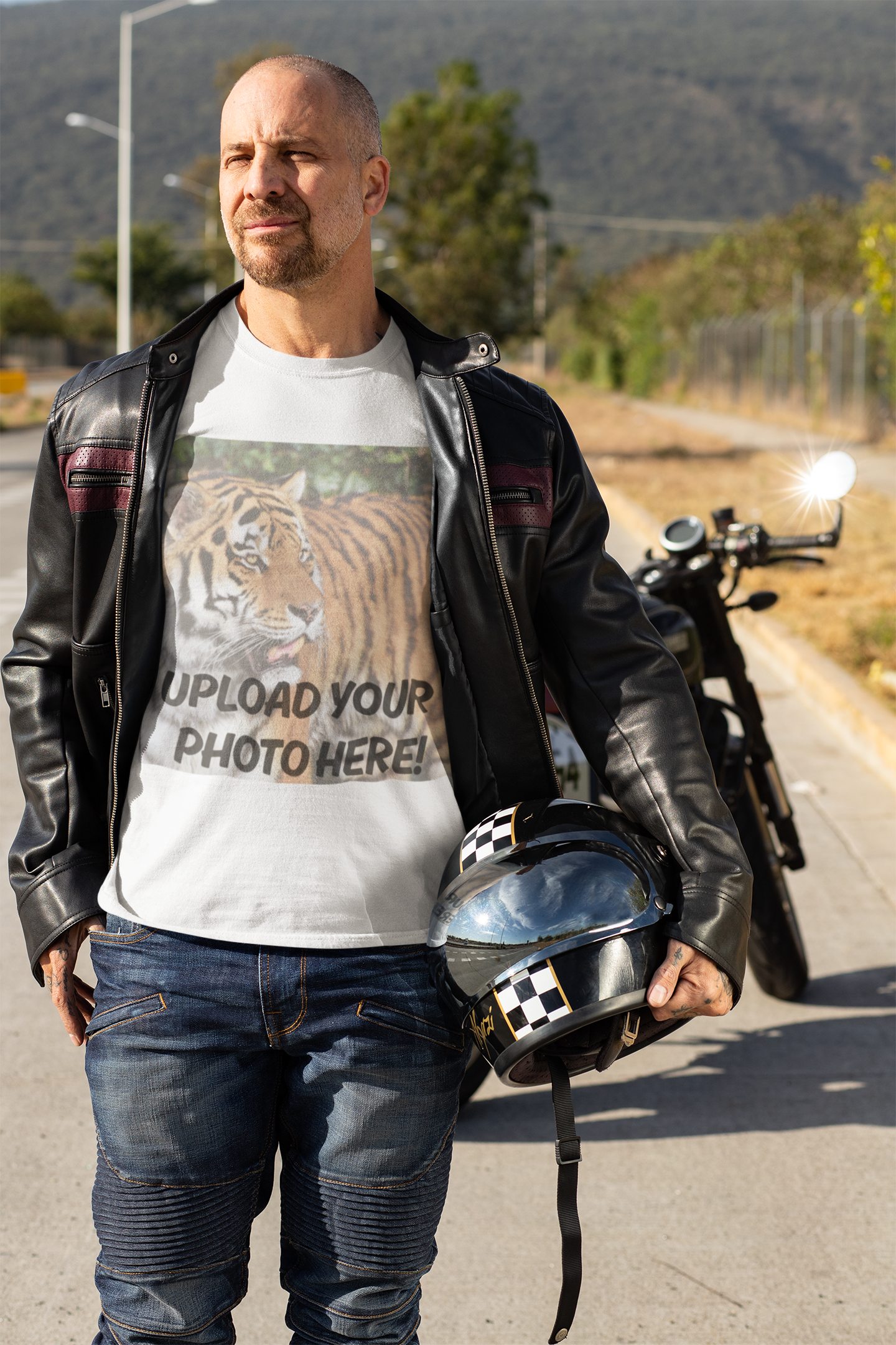 Custom Photo T-Shirt — Personalized Front & Back Print Tee