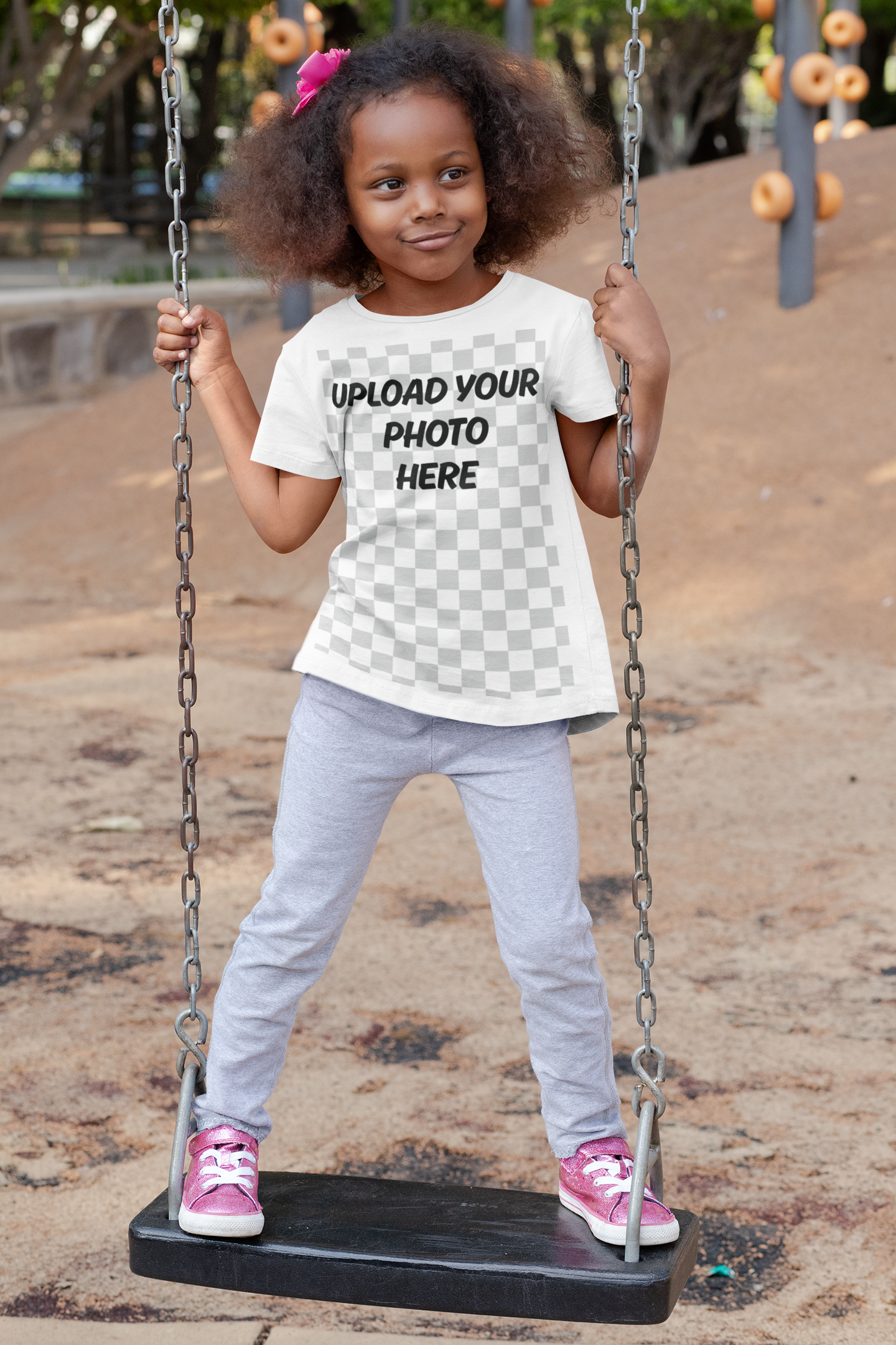 Custom Photo T-Shirt — Personalized Front & Back Print Tee