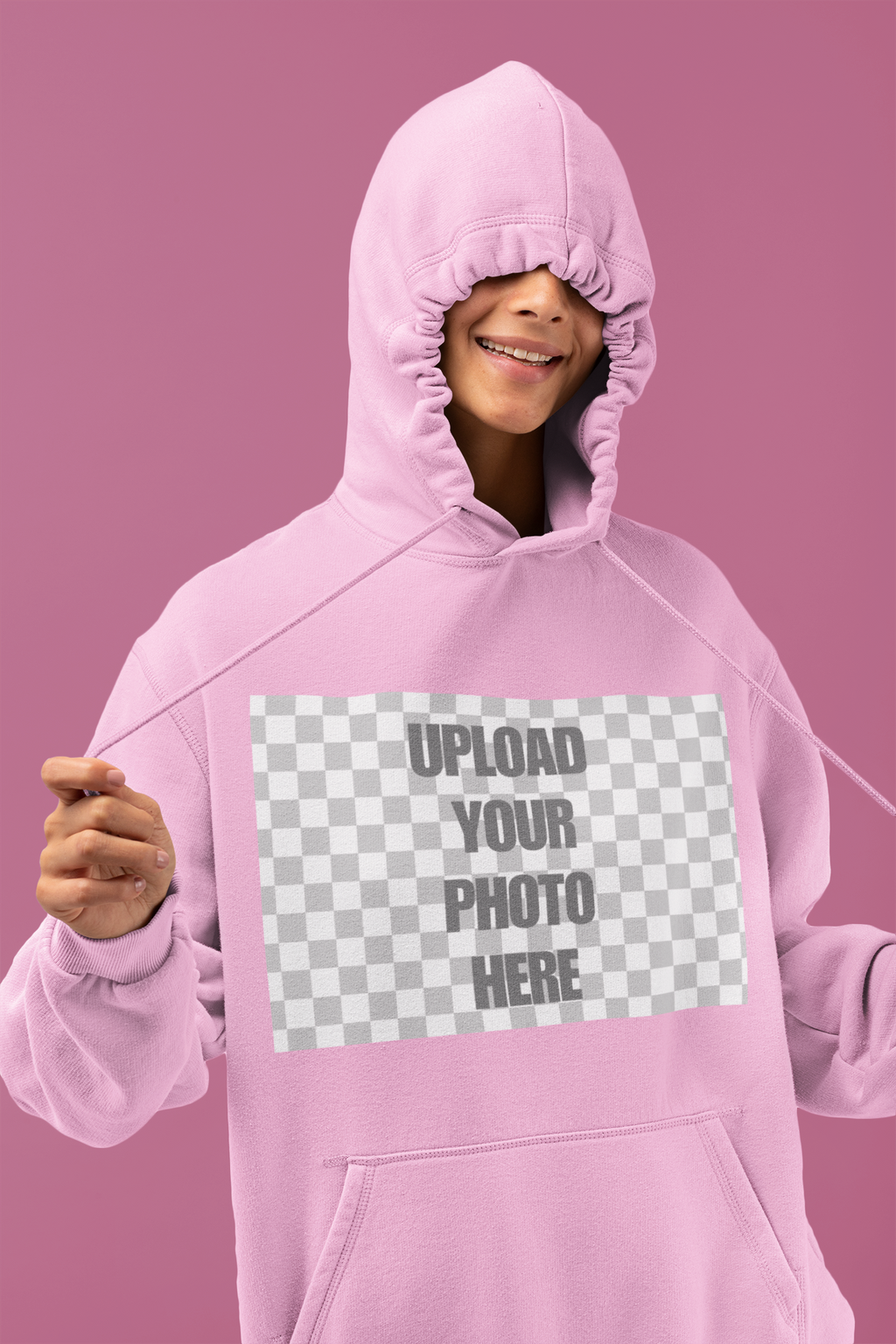 Personalized Pullover Hoodie (Upload Photo)