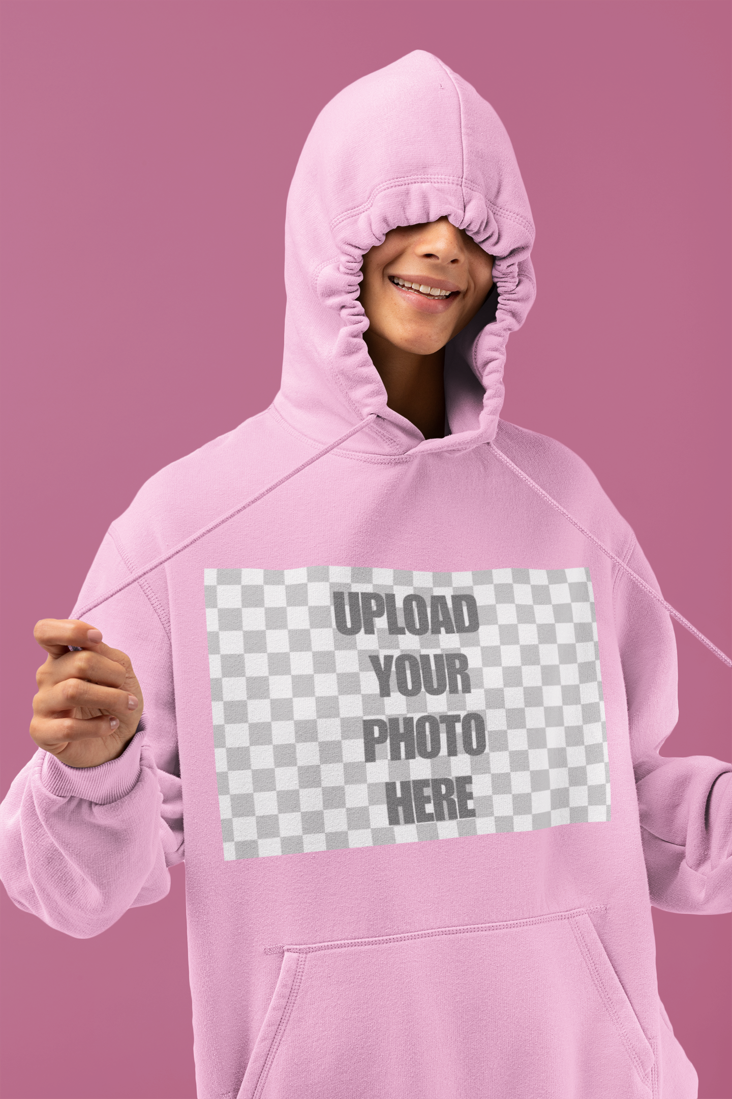 Personalized Pullover Hoodie (Upload Photo)
