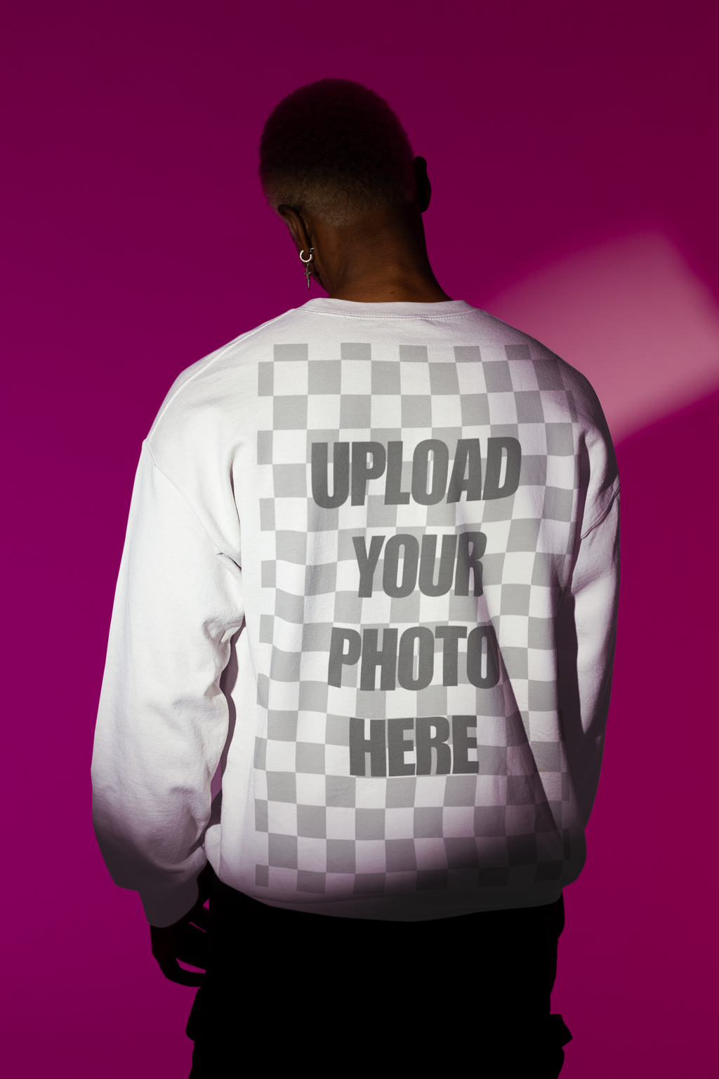 "Print It Your Way" Customizable Graphic Pullover Sweatshirts