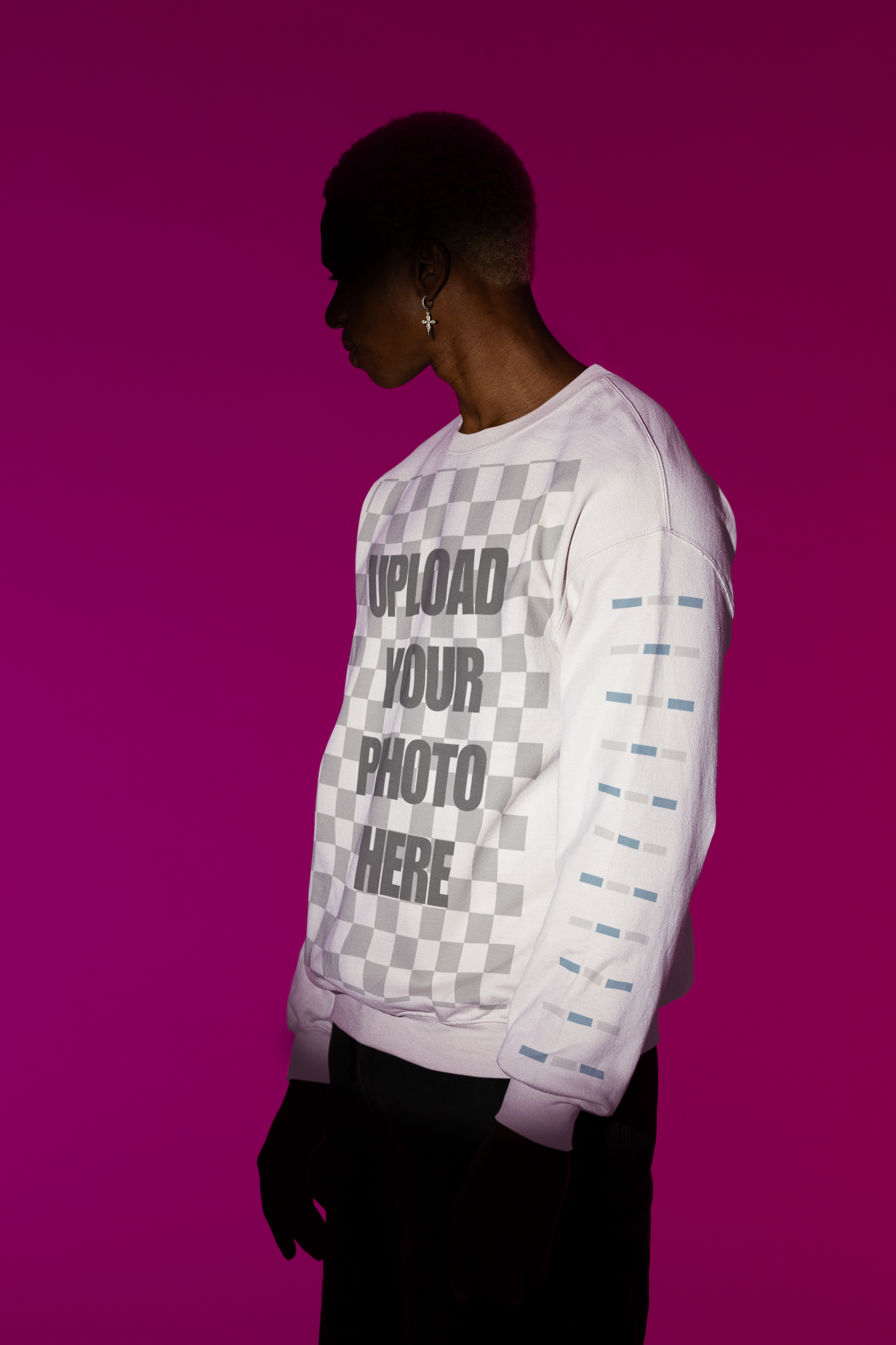 "Print It Your Way" Customizable Graphic Pullover Sweatshirts